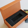 Magnetic USB Presentation Gift Boxes Cream Flash Drives Removable Drives Wedding USB Packaging Box