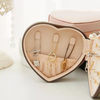 Leather Jewelry Case Lovely Jewelry Case Heart High Quality Jewelry Case Multifunctional Storage
