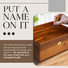 Wooden Storage Box with Hinged Lid And Locking Key Large Premium Acacia Keepsake Chest Wooden Box
