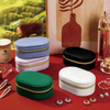 New Arrival Portable Oval Velvet Travel Ring Earrings Necklace Women Jewelry Organizer Box for Gift Wholesale 