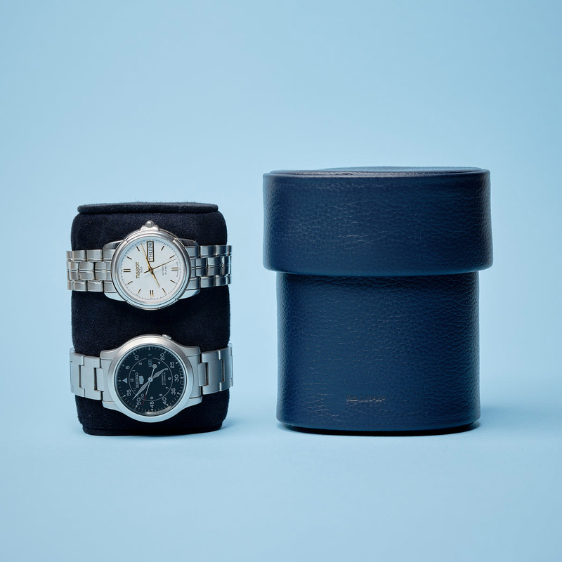 Black Luxury Watch Box Brand Logo Custom Jewelry Velvet Collection Watch Box Packaging Leather Storage Display Watch Box