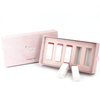 Custom Paper Pink Makeup Cosmetic Eyelash Box Essential Oil Health Products Cosmetic Oil Bottle Packaging Box With Foam Insert