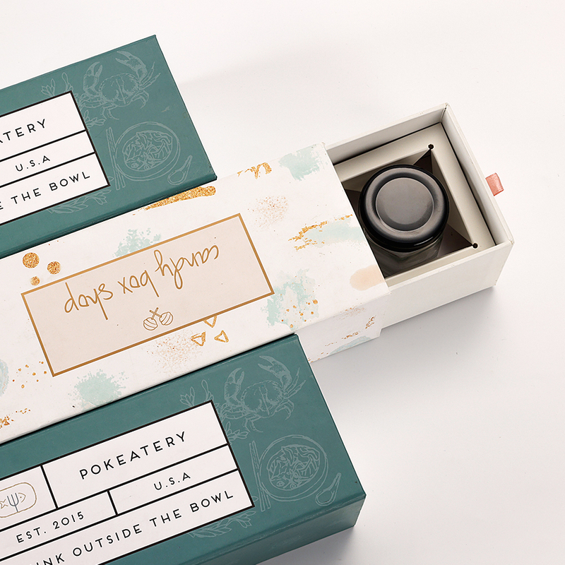 Luxury Paper Cardboard Honey Jar Bottle Packaging Black Elegant Magnetic Honey Box Honey Sachet Glass Jar Packing Gift Box