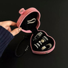 Heart Cake Mini Jewelry Box Vintage Denim Portable Ring Jewelry Store Travel Gifts Unique Gifts for Friends And Loved Ones