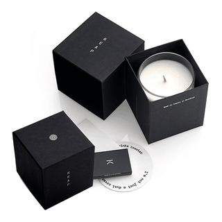 Personalized Custom Candle Jar Packaging Gift Box Empty Rigid Paper Scented Luxury Candle Box Packaging with Insert