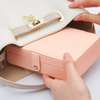 PU Earrings Jewel Organizer Storage Case Portable Jewellery Packaging Gift Boxes Travel Earring Jewelry Box For Women