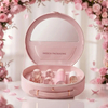 Velvet Round Skincare Perfume Set Gift Box