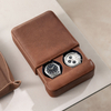 Double Slot Sliding Drawer Watch Box