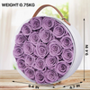 Preserved Rose Handle Gift Round Box