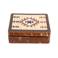 Gold Foil Embroidery Octagon Jewelry Boxes Packaging
