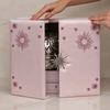 Double Opening Embroidered Jewelry Box