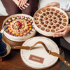 Double Layer Round Chocolate Handle Box