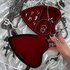 Gothic Velvet Jewelry Box for Halloween