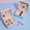 Portable Jewellery Storage Case For Ring Earring Necklace