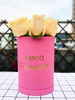 NEW Product! Low Quantity Custom Paper Oval Flower Boxes Luxury Packaging Gift Rose Box Oval Shaped Boxes