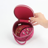 New Arrival Jewelry Organizer Case Storage Zipper Closure Velvet Ring Earring Necklace Pendant Jewelry Packaging Box