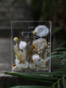 Ins Nordic Acrylic Transparent Flower Box Plant Dried Immortal Flowers Hollow Picture Shadow Frame Diy Material Bag