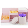 Creativity Custom Velvet Gift Box Valentines Day Pink Explosion Chocolate Flower Gift Box Set Packaging Cosmetic Gift Boxes