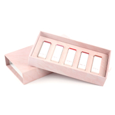 Custom Square Paper Cardboard Lip Gloss Wand Tubes 10ml Set Lip Stick Lip Oil Tube Cosmetic Packaging Boxes Private Label