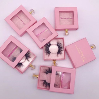 Customized Luxury Magnetic Private Label 3D Mink Lash Boxes Unique Printed Lash Eyelashes Box Packaging