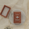 Custom Rectangular Velvet Engagement Wedding 3 Ring Gift Packaging Box Luxury Ring Jewelry Display Boxes