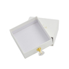 Custom Small Paper Cardboard Sliding Drawer Style Ring Necklace Earring Bracelet Jewelry Gift Packaging Box with Diamond Handle