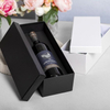 Luxury Design Printed Logo Foldable Machine Storage Red Wine Gift Packaging Box Shipping for Wine Bottle Wine Box Gift Set