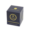 Custom Black Eco Paper Cardboard Candle Gift Packaging Box with Logo Insert for Candles Luxury Single Candle Packaging Box