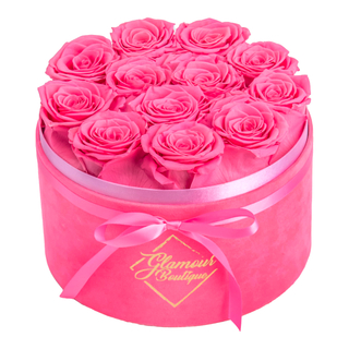 Wholesale Valentine's Day Gift Preserved Roses Long Lasting Round Eternal Flower Preserved Rose In Box