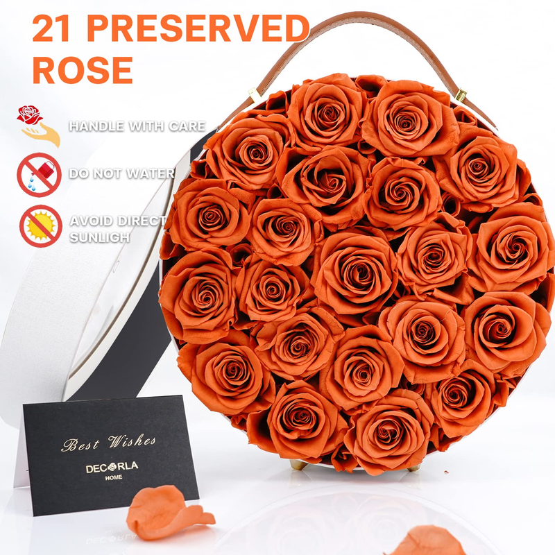 Wholesales Classic Eternal Long Lasting Preserved Rose In Flower Box For Women' S Day Gift