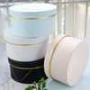 Hot Sale Luxury Valentine'S Day Rose Packing Paper Round Flower Gift Packaging Box Wholesale