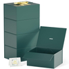 Magnetic Box Rigid Folding Paper Gift Box With Ribbon Apparel Wedding Dress Foldable Box