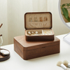 Wholesale Custom Logo Luxury Custom Wood Box Earrings Necklace Jewelry Box Organizer Wood for Jewellery