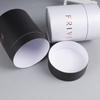 New Design Beauty Color Print Hot Stamping Perfume Cylinder Tube Rigid Round Gift Cosmetic Box Packaging