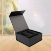 Wholesale Custom Black Cardboard Magnetic Gift Boxes Packaging with Foam Insert For Bottle