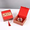 Custom Luxury Design Empty Cardboard Gift Candle Saffron Box Packaging Jar Bottle Paper Gift Packing Box For Saffron Packaging