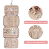 Travel Jewelry Organizer Case Jewelry Travel Bags for Women Large Capacity Travel Jewelry Case for Tangle-Free Earrings
