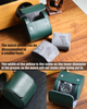 Single Leather Watch Roll Travel Storage Organizer Case for Men And Women with Suede Lining Watch Display Box