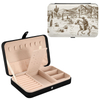 Portable Travel Jewelry Organizer Storage Case Western Desert Cowboy Travel Jewelry Box for Necklace Earrings Rings Bracelet