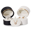 High-end PU Leather Most Popular Customized Wholesale Jewelry Necklace Ring Packaging Jewelry Gift Box