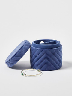One Top Customization Velvet Round Jewelry Packaging Box Custom PU Leather Ring Earring Necklace Jewelry Storage Case