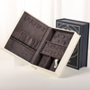 Luxury Elegant Paperboard Book Shaped Jewelry Ring Necklace Bracelets Watch Magnetic Packaging Gift Boxes With Velvet Insert