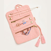Sun Embroidered Jewelry Roll Bag