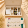 Wholesale Fabric Embroidery Jewelry Box Ramadan Date Dessert Box