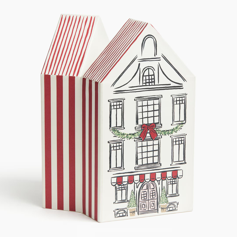 Custom House Shaped Surprise Calendar Box Gel Nail Polish Set Storage Box with 24 Drawer Compartments Advent Calendar Beauty Box