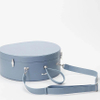 Travel Crossbody Leather Hat Box