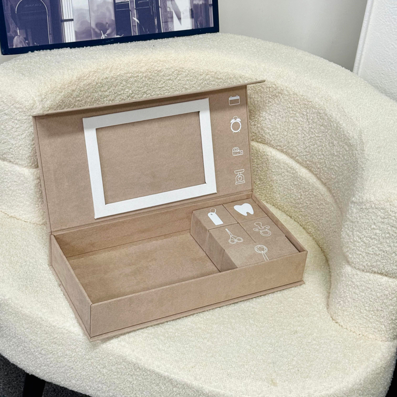  Memories Keepsake Baby Photo Album Box Child Jewelry Box