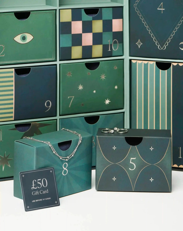 Tarot Empty 12 Days Advent Calendar Jewelry Box