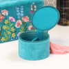 Velvet Sequin Embroidery Jewellery Box