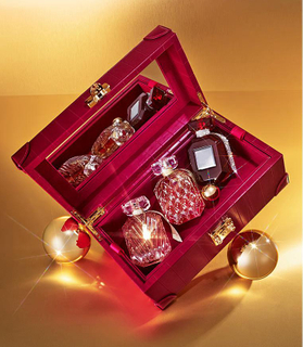 3 in 1 Travel Leather Perfume Box